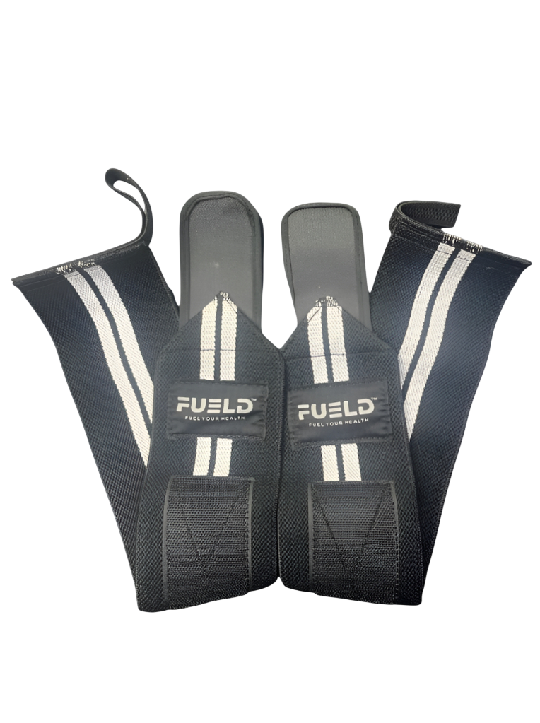 FUELD 18" Wrist Wraps – Heavy Lifting Support for Gym & Powerlifting