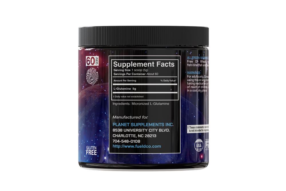 FUELD L-Glutamine Protects Muscle Tissue & Supports Immune Function (300g 60 Servings)