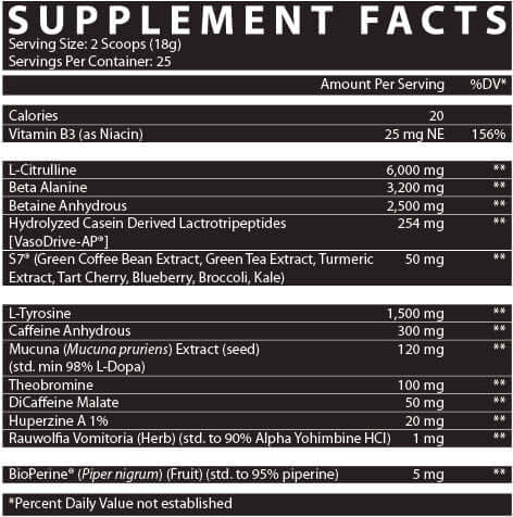 FUELDFUELD Launch V1 Pre - Workout, (Cherry Limeade) Insane Energy Blend, Out Of This World Pump Matrix 25/50 servingsPre - Workout